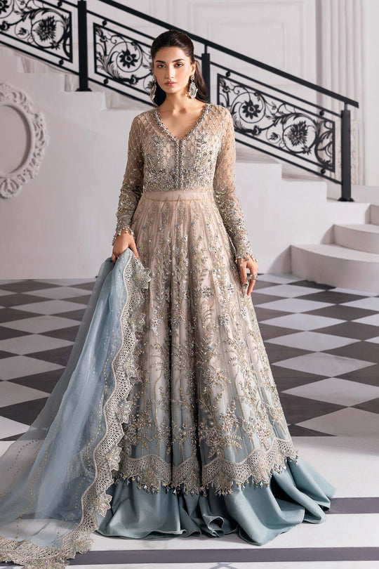 BD-3002 - Mbrodidered Unstitched Collection - Maria B