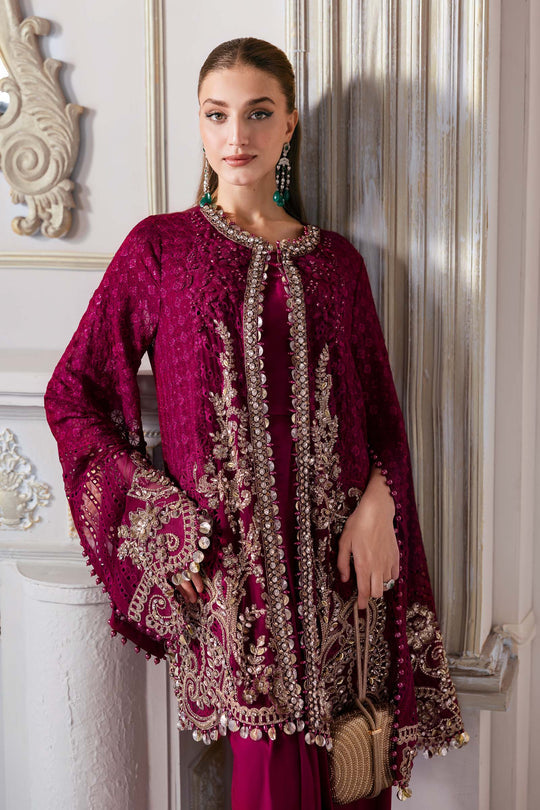 BD-3003 - Mbrodidered Unstitched Collection - Maria B