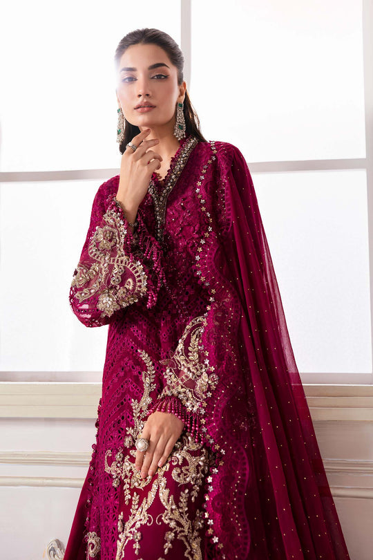 BD-3003 - Mbrodidered Unstitched Collection - Maria B
