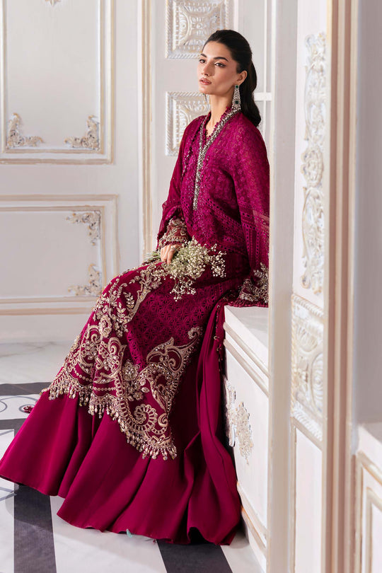 BD-3003 - Mbrodidered Unstitched Collection - Maria B