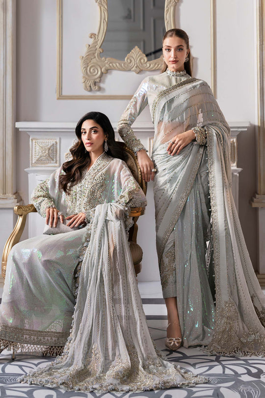 BD-3005 - Mbrodidered Unstitched Collection - Maria B
