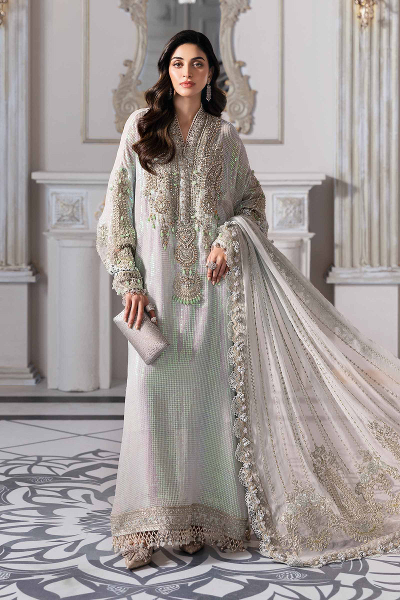 BD-3005 - Mbrodidered Unstitched Collection - Maria B