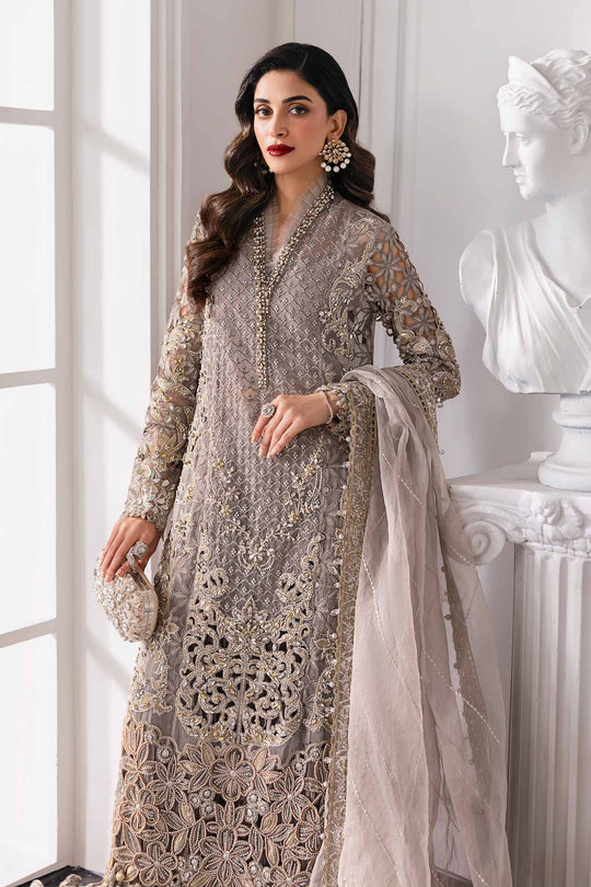 BD-3006 - Mbrodidered Unstitched Collection - Maria B