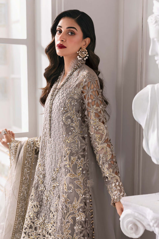 BD-3006 - Mbrodidered Unstitched Collection - Maria B