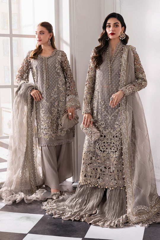 BD-3006 - Mbrodidered Unstitched Collection - Maria B