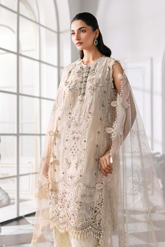 BD-3007 - Mbrodidered Unstitched Collection - Maria B