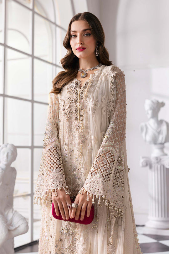 BD-3007 - Mbrodidered Unstitched Collection - Maria B