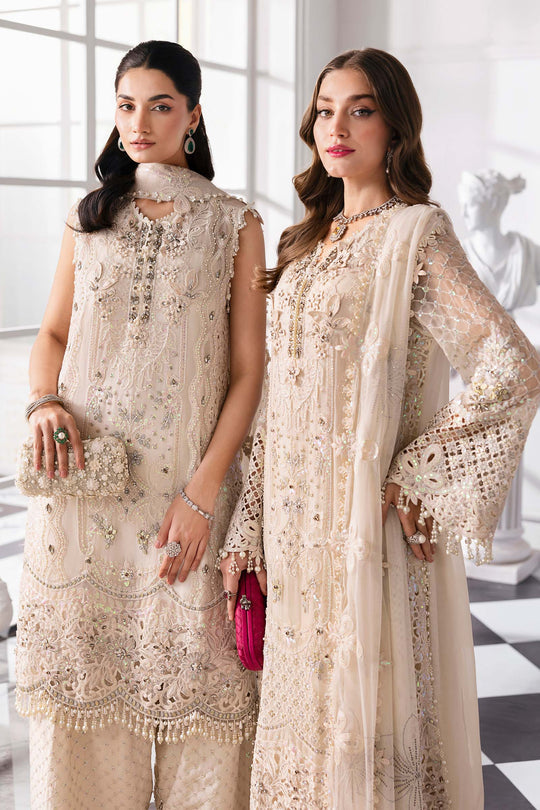 BD-3007 - Mbrodidered Unstitched Collection - Maria B