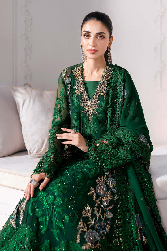 BD-3008 - Mbrodidered Unstitched Collection - Maria B