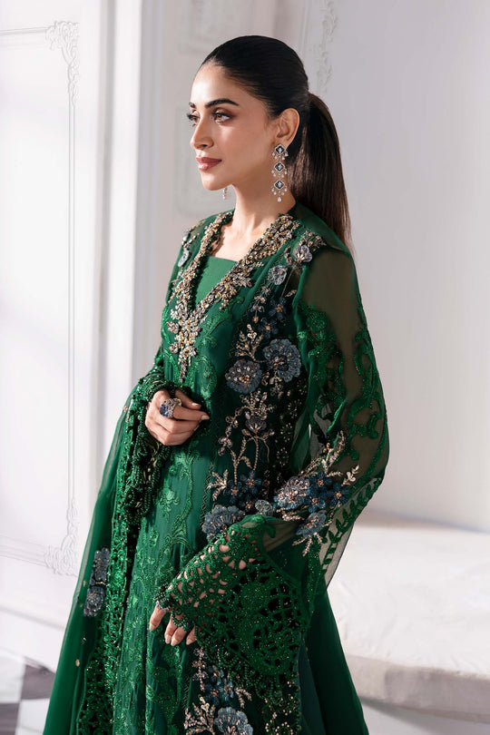 BD-3008 - Mbrodidered Unstitched Collection - Maria B