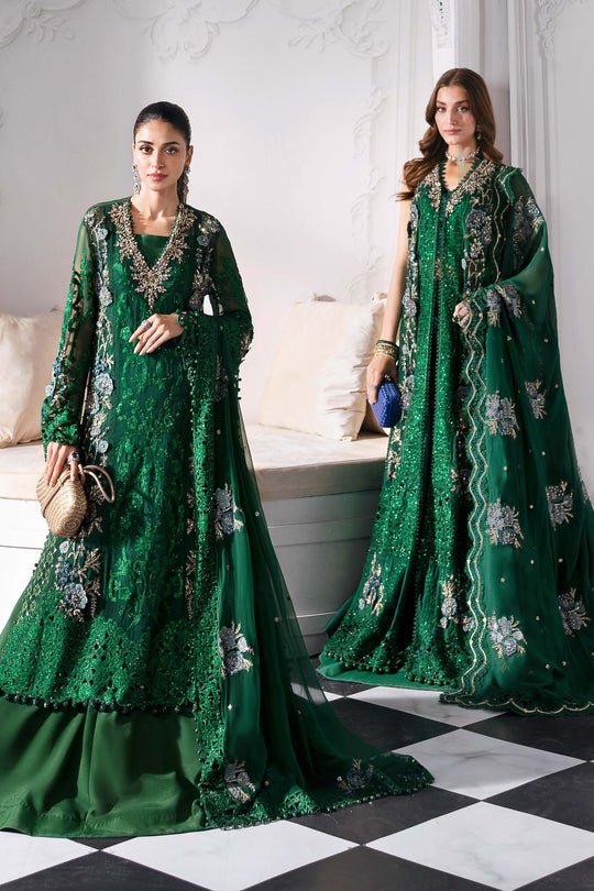 BD-3008 - Mbrodidered Unstitched Collection - Maria B