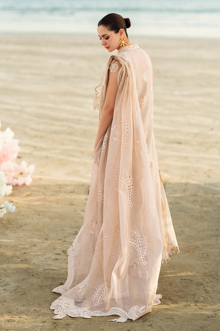 FK-01 Sophia - Sahil Luxury Lawn `25 - Qalamkar