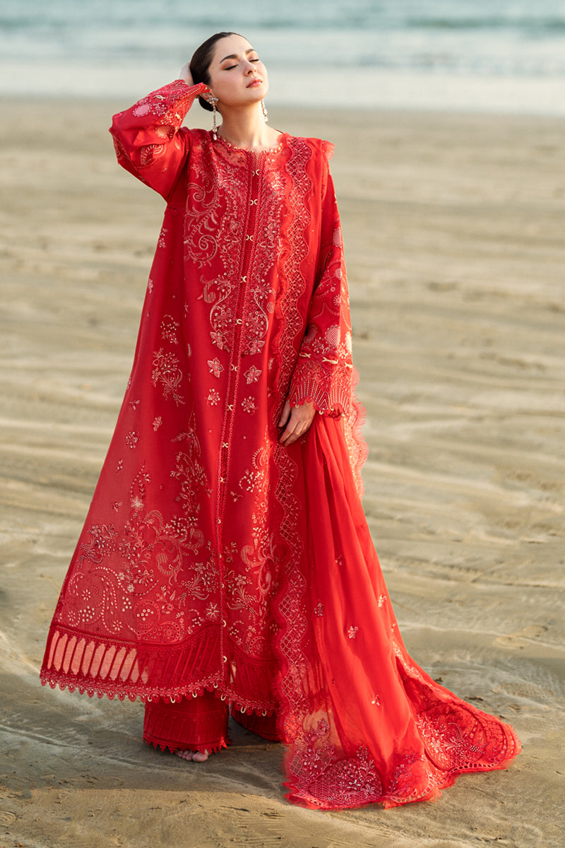 FK-07 Bella - Sahil Luxury Lawn `25 - Qalamkar