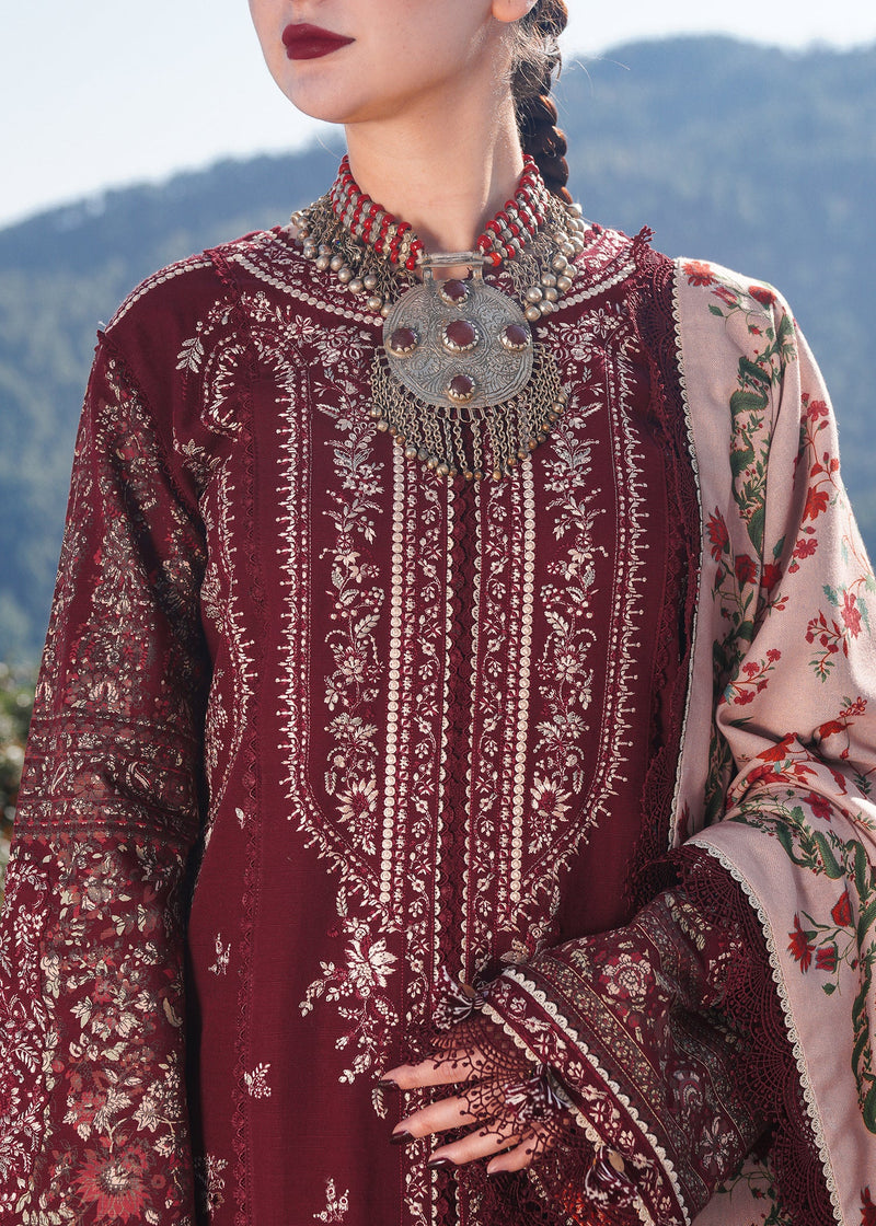 Zaran - Winter Shawl`24 - Hussain  Rehar