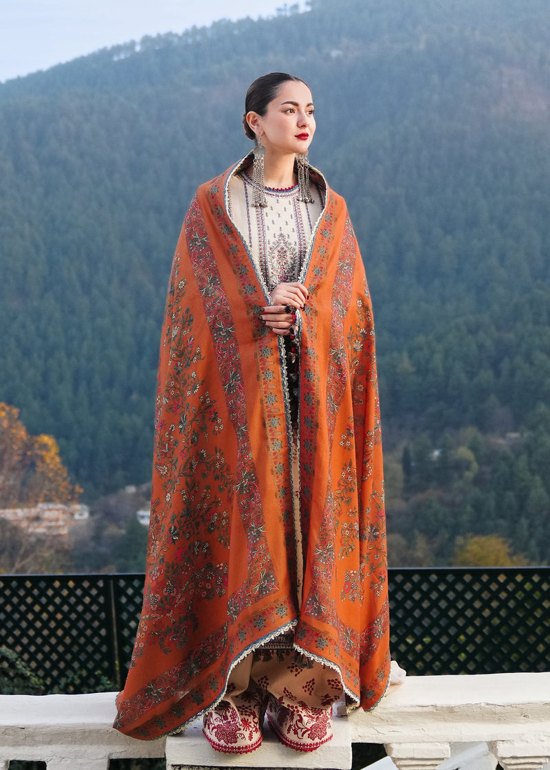 Almas - Winter Shawl`24 - Hussain  Rehar