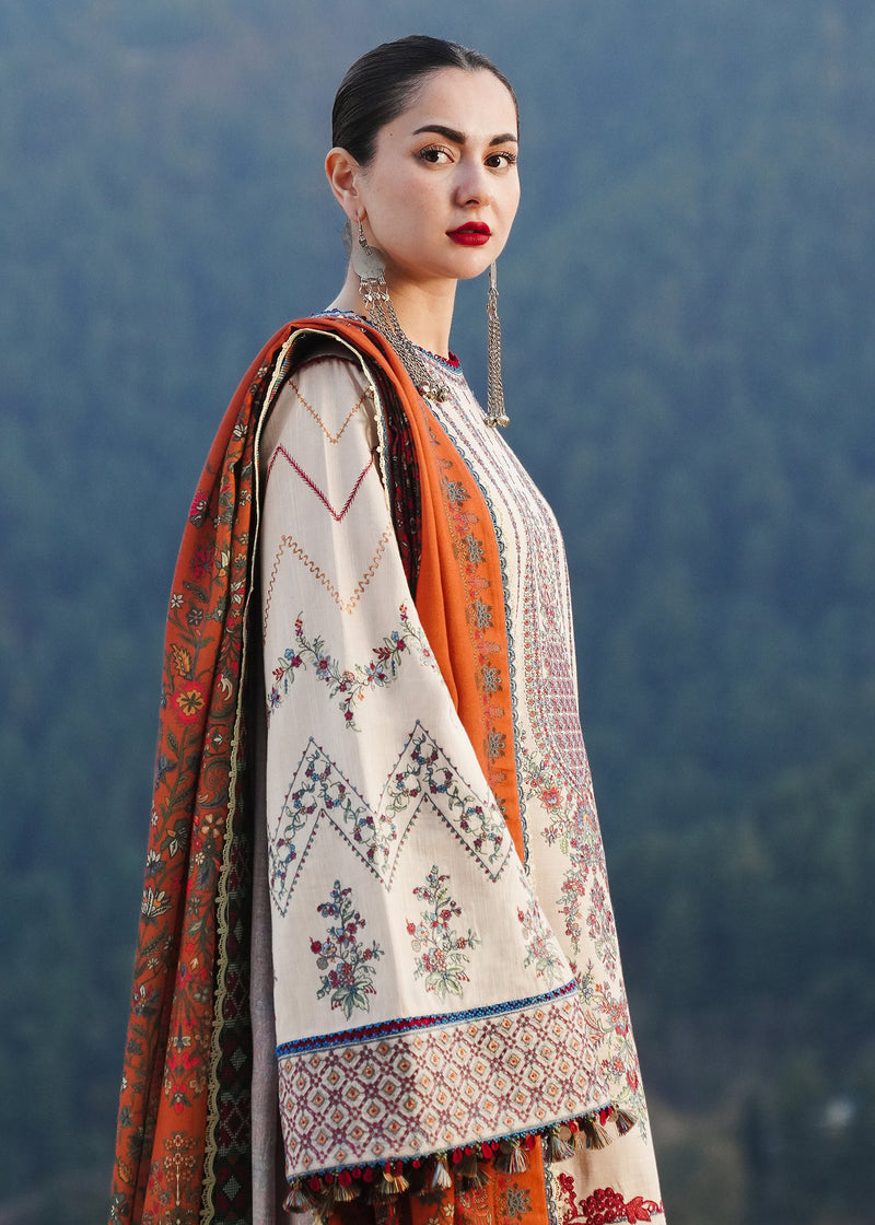 Almas - Winter Shawl`24 - Hussain  Rehar