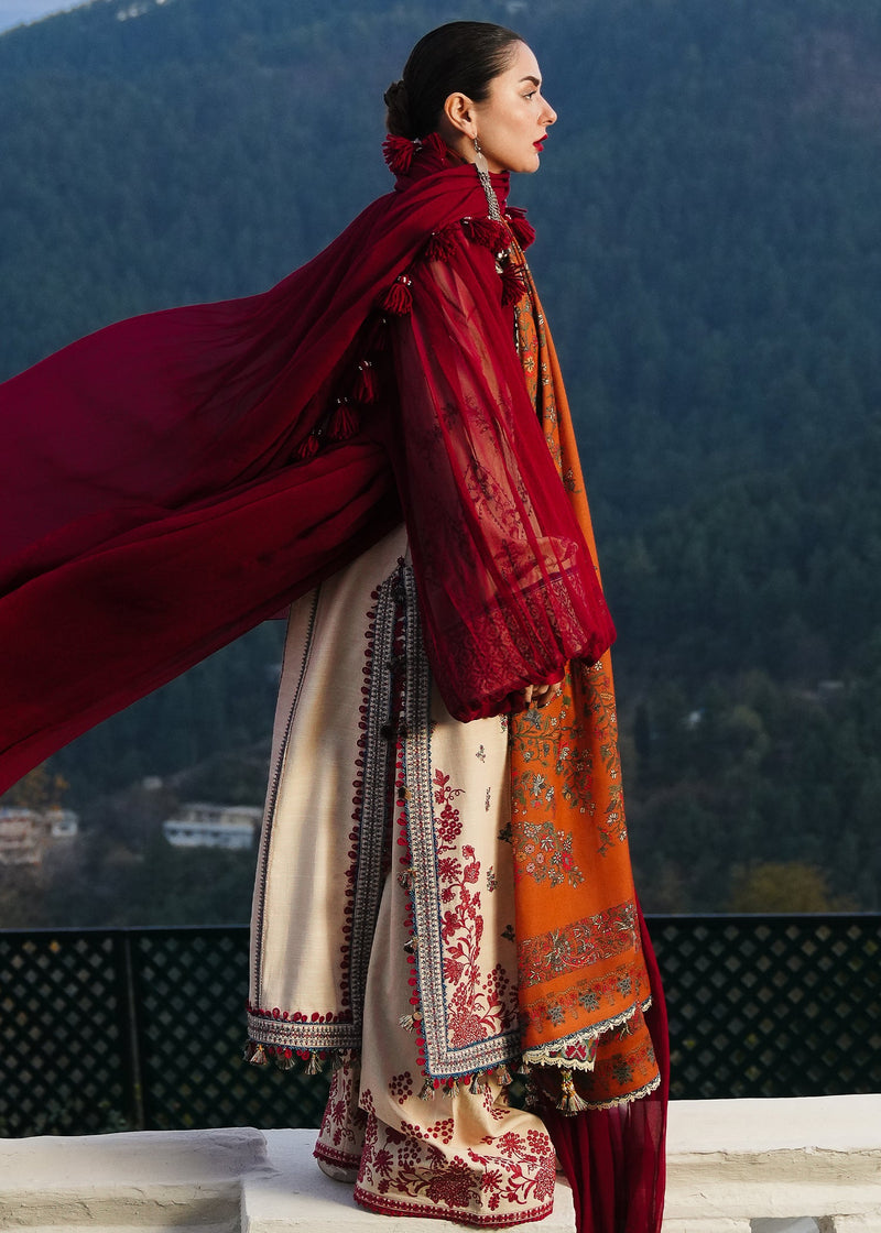 Almas - Winter Shawl`24 - Hussain  Rehar