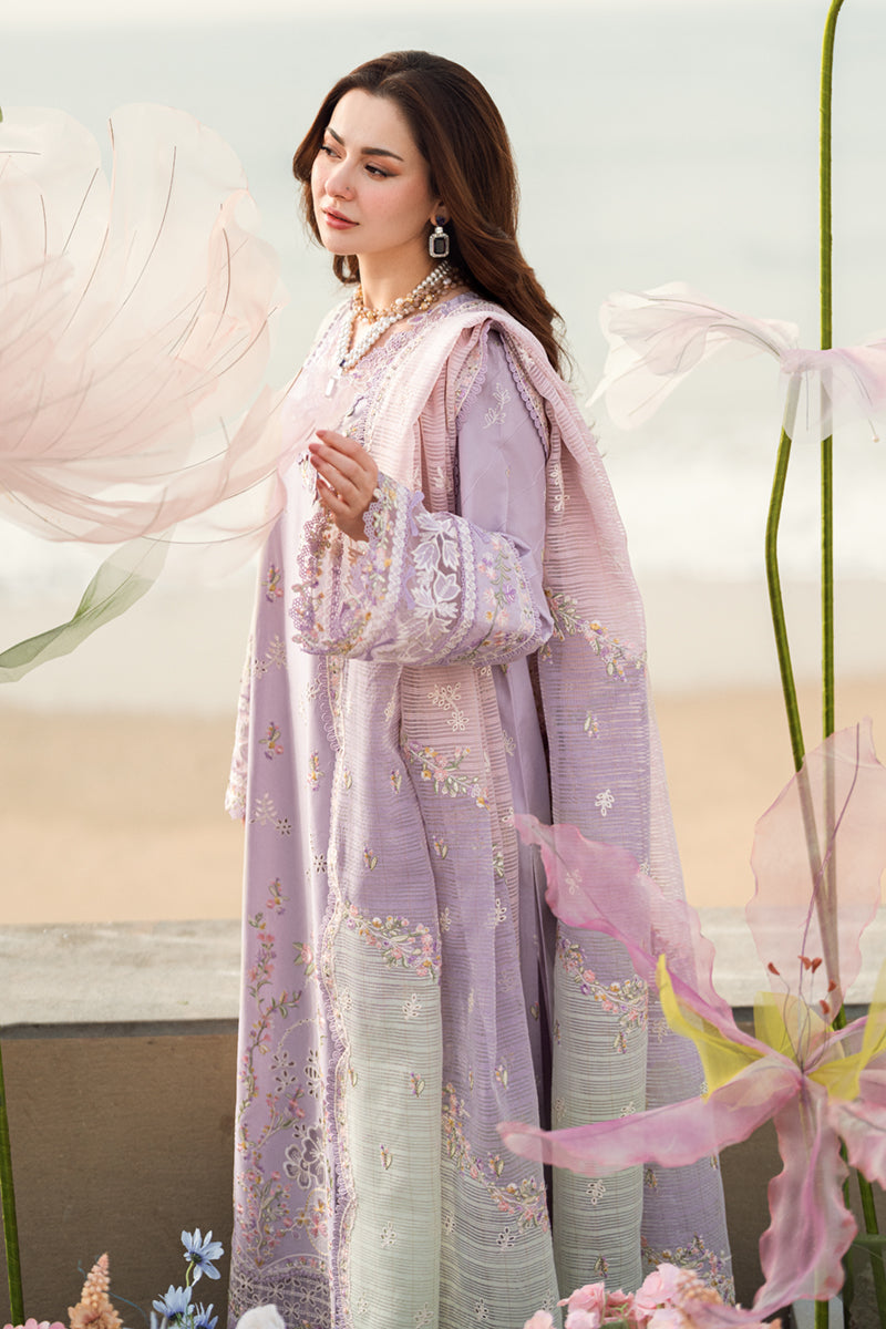 FK-09 Evelyn - Sahil Luxury Lawn `25 - Qalamkar