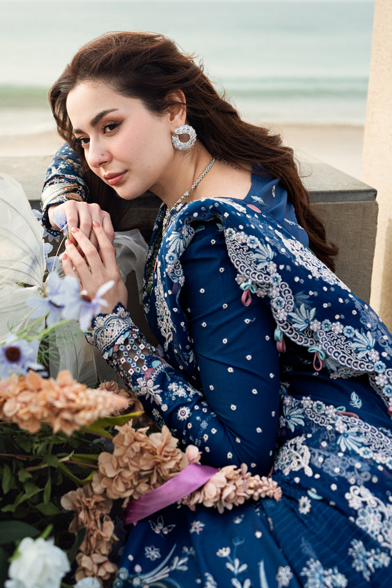 FK-05 Aurora - Sahil Luxury Lawn `25 - Qalamkar