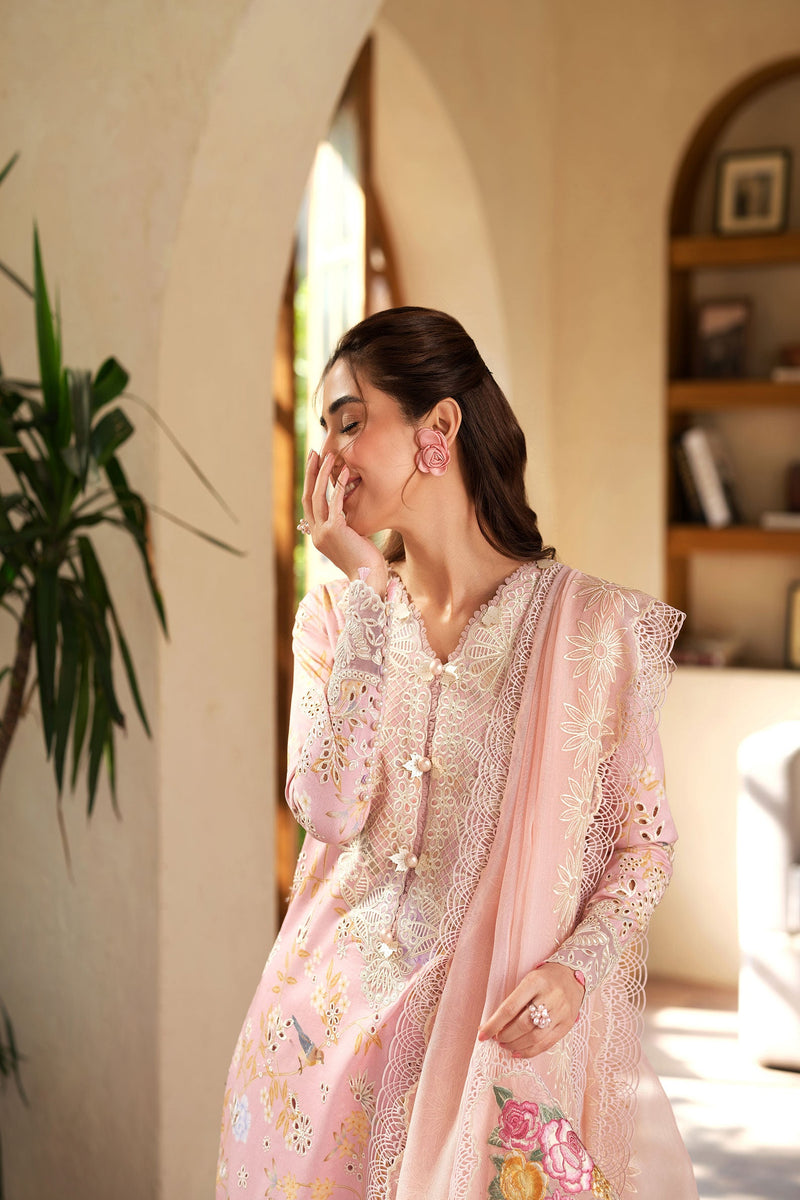 Dimple - Luxury Lawn Unstitched - Maryam Hussain
