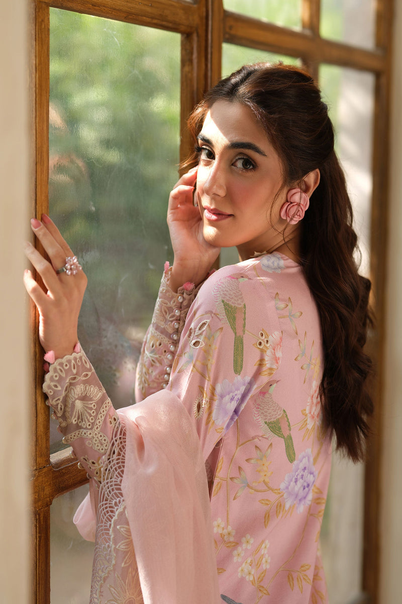 Dimple - Luxury Lawn Unstitched - Maryam Hussain