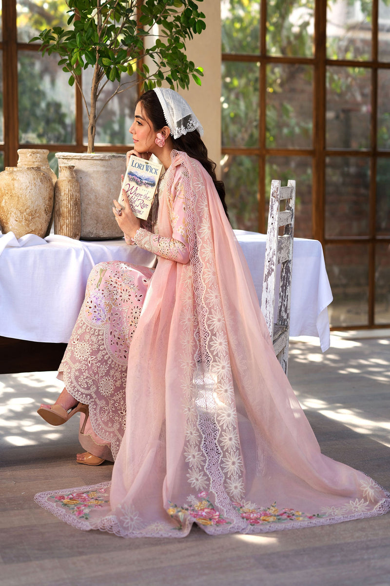 Dimple - Luxury Lawn Unstitched - Maryam Hussain