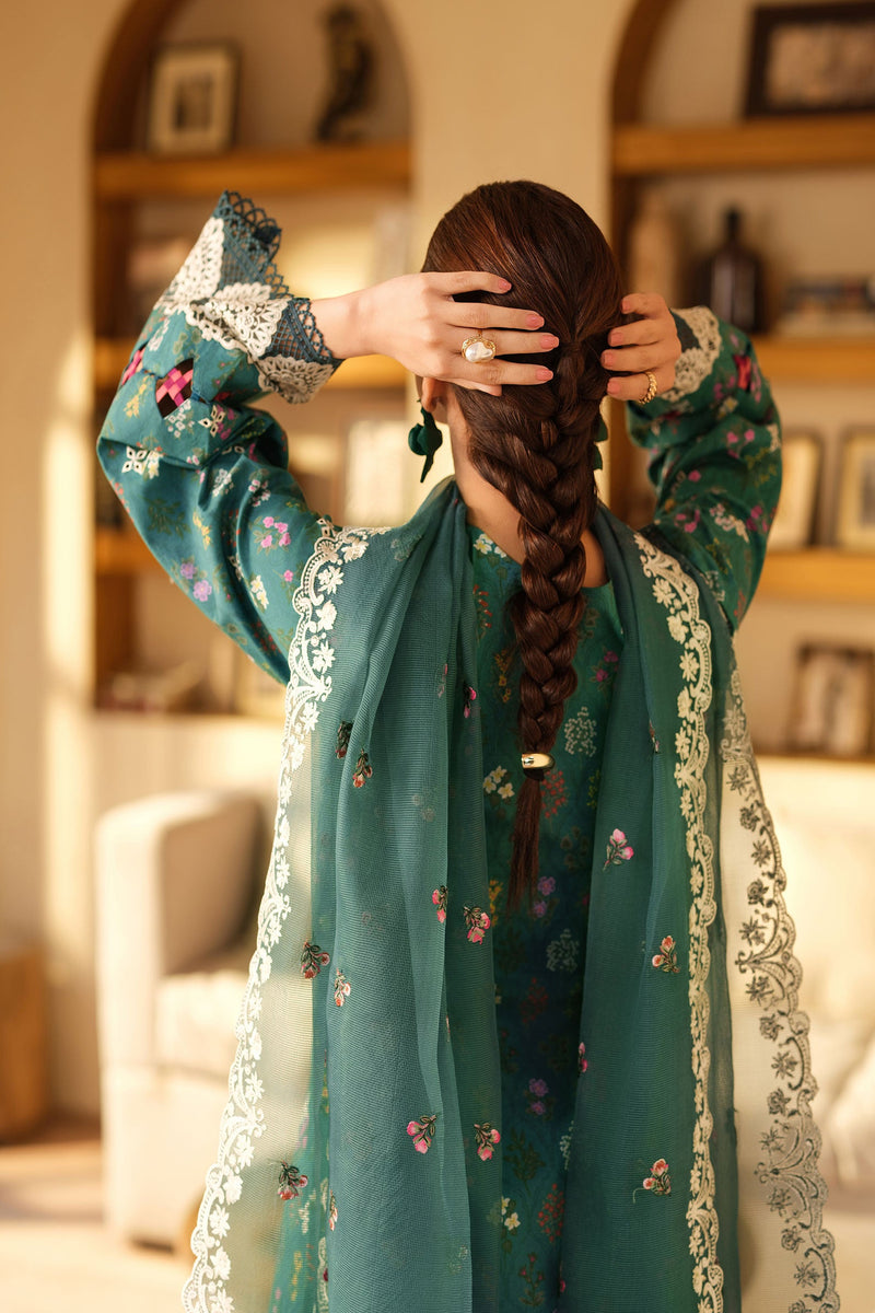 Seashell - Luxury Lawn Unstitched - Maryam Hussain
