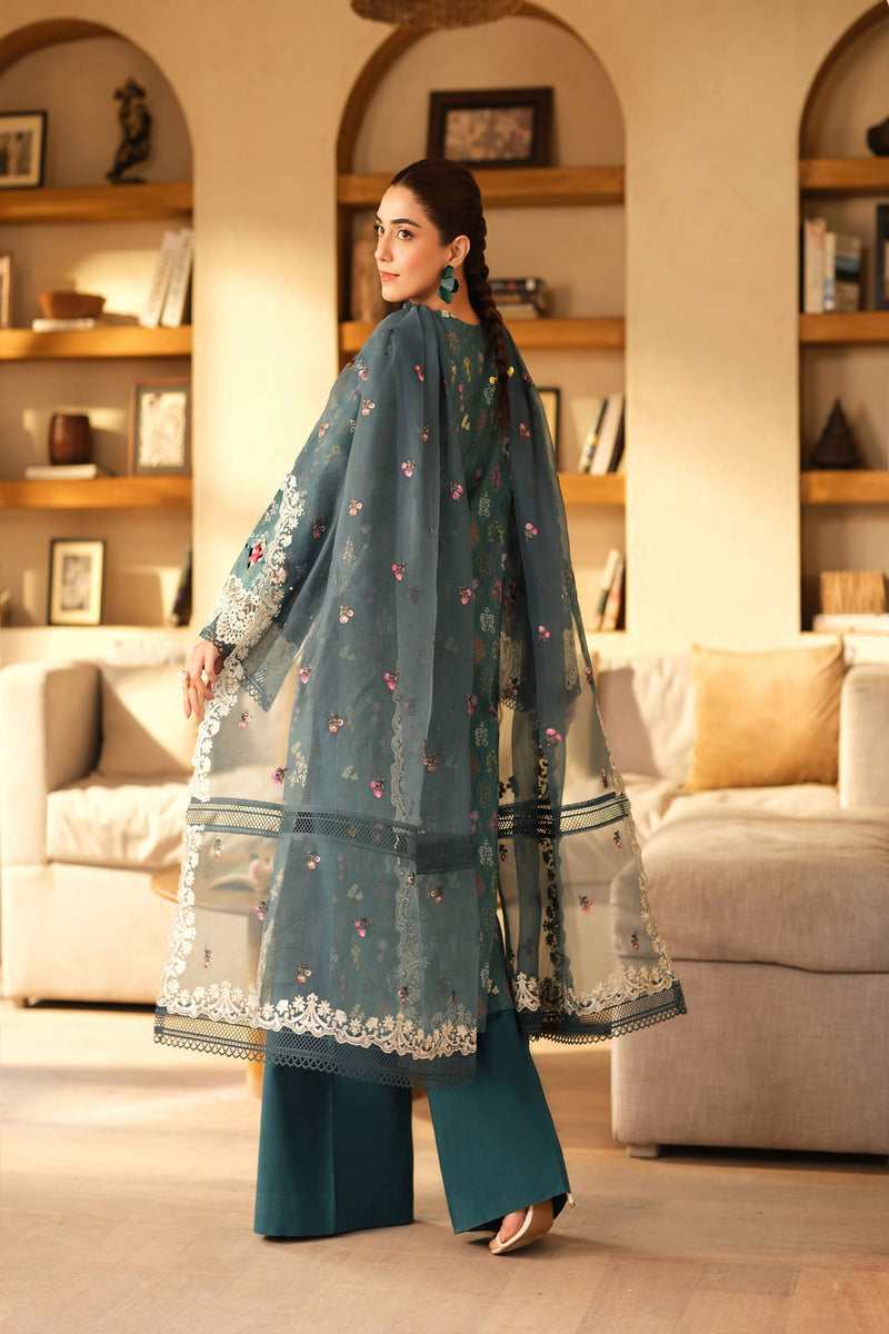Seashell - Luxury Lawn Unstitched - Maryam Hussain