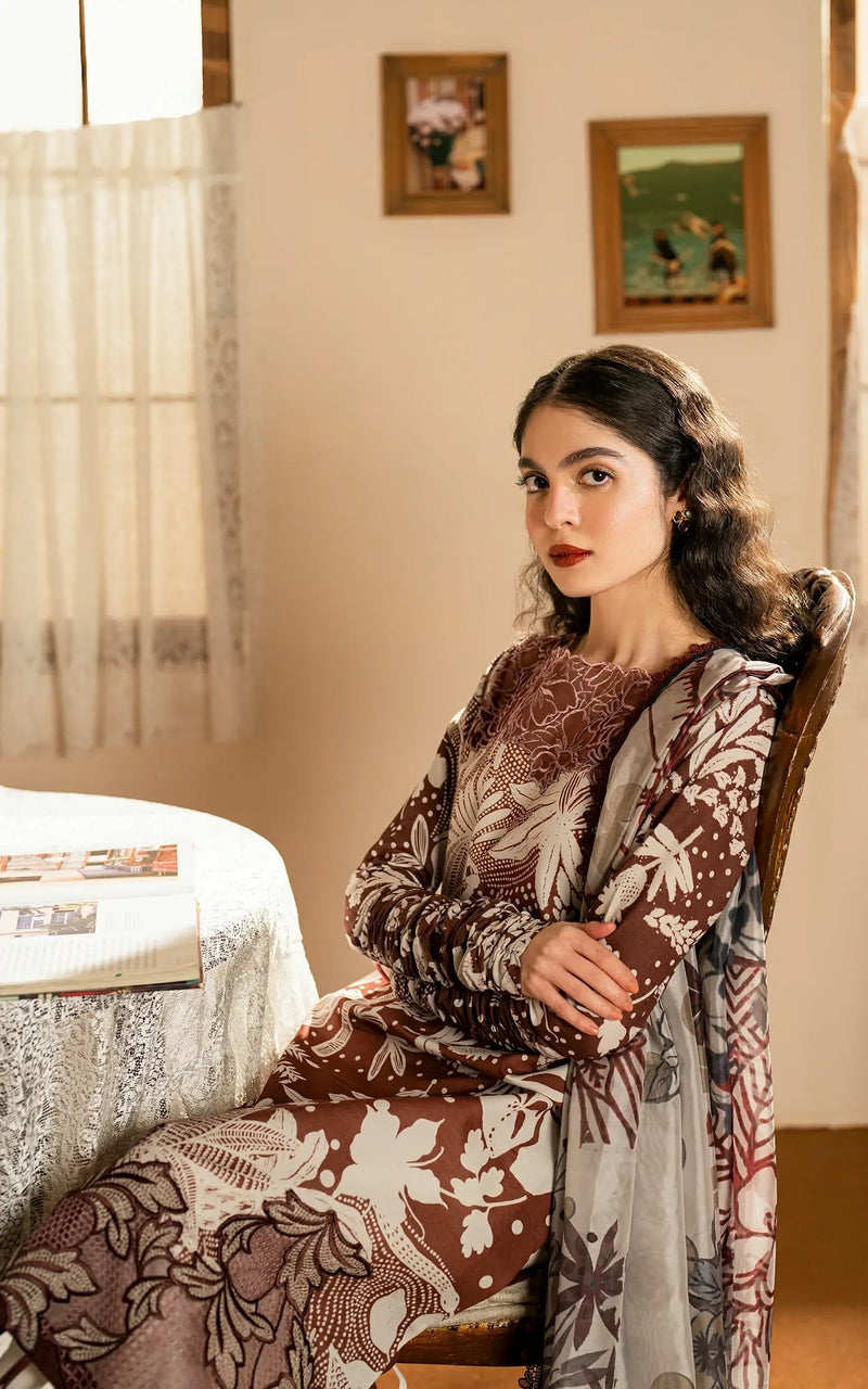 Darcheeni (MVL 25-07) - Meraki Vintage Unstitched - Asifa And Nabeel