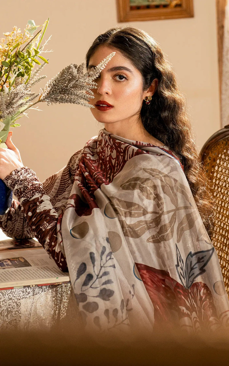 Darcheeni (MVL 25-07) - Meraki Vintage Unstitched - Asifa And Nabeel
