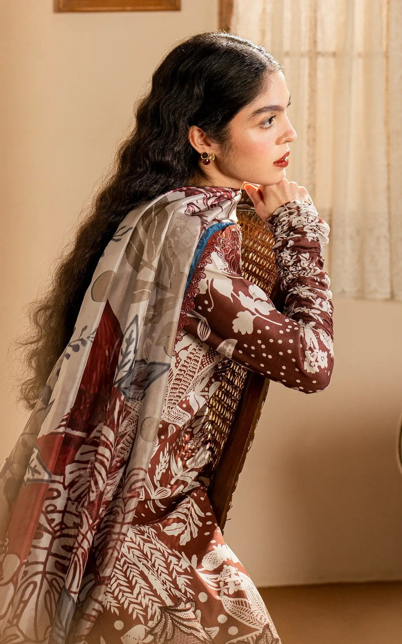 Darcheeni (MVL 25-07) - Meraki Vintage Unstitched - Asifa And Nabeel