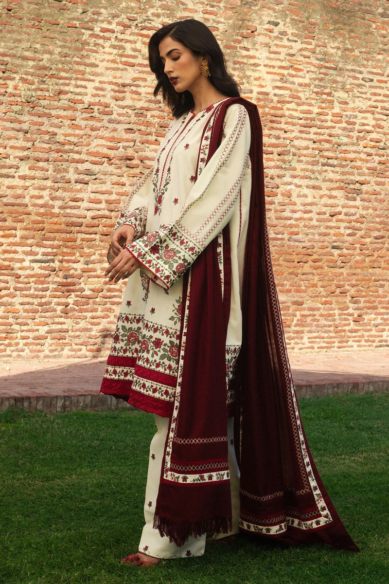 FARIDEH-D1 - Winter Unstitched 24 - Zara Shahjahan