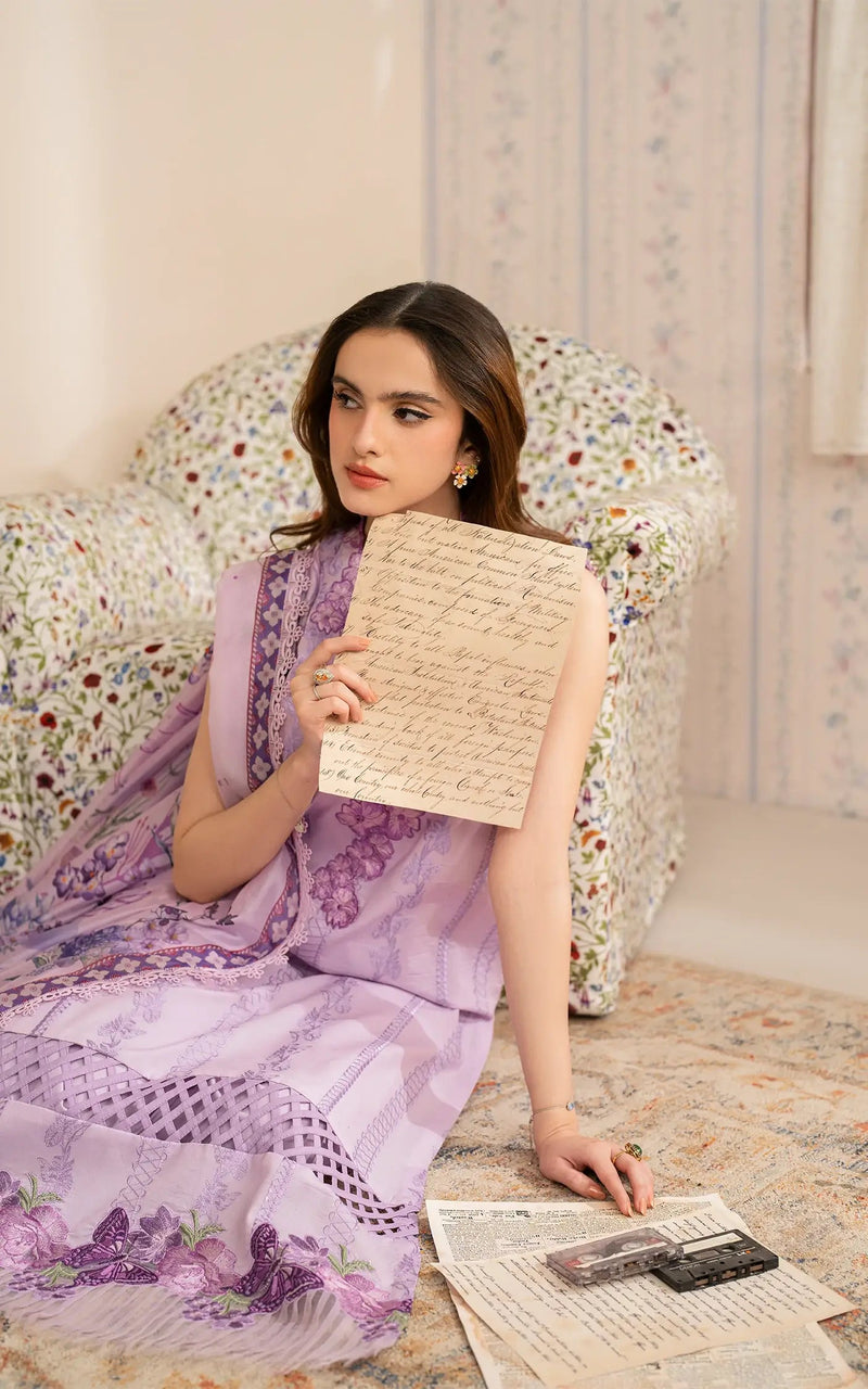 Faakhta (MVL 25-17) - Meraki Vintage Unstitched - Asifa And Nabeel