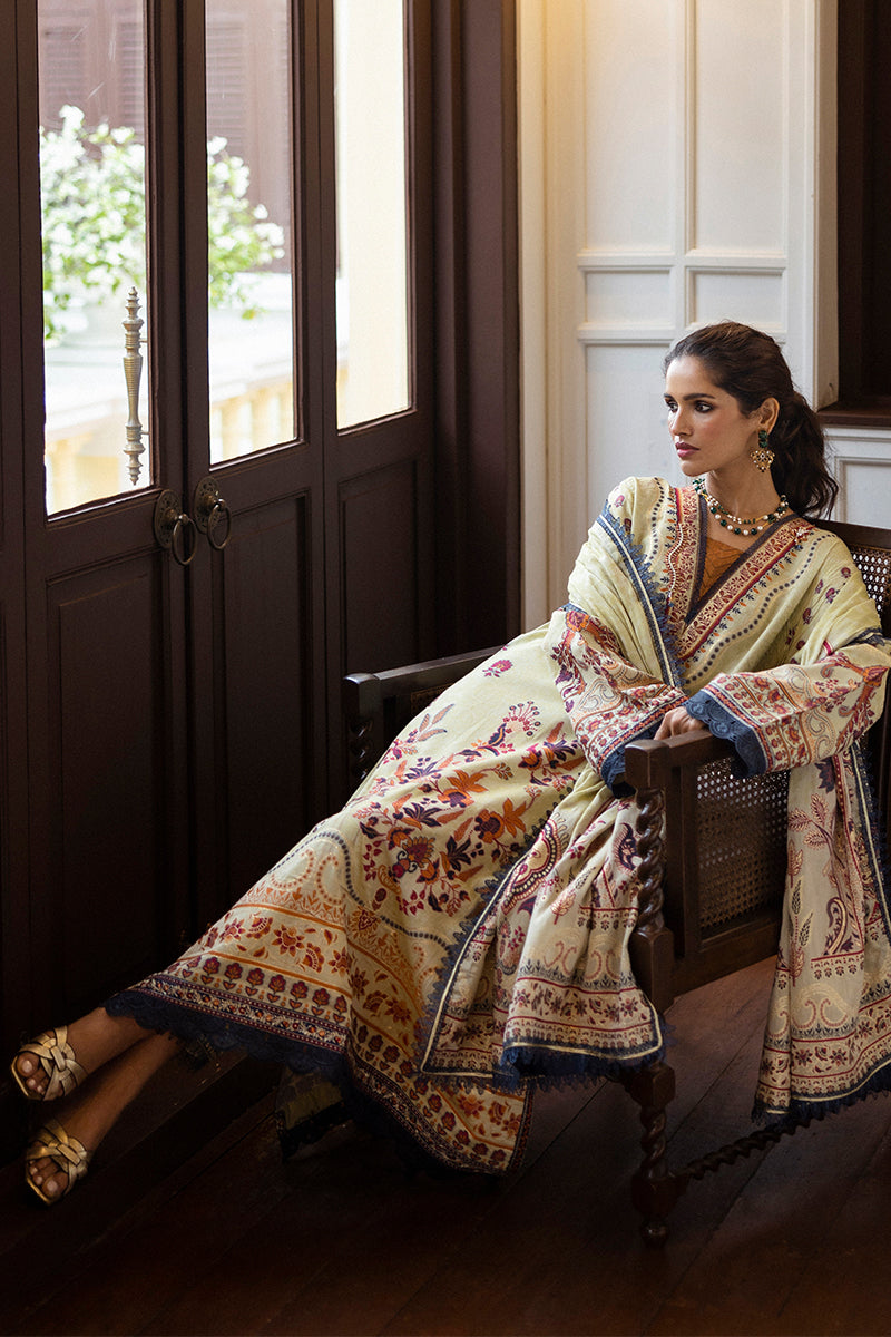 Letizia -Seraph Jacquard Lawn `25 - Mushq