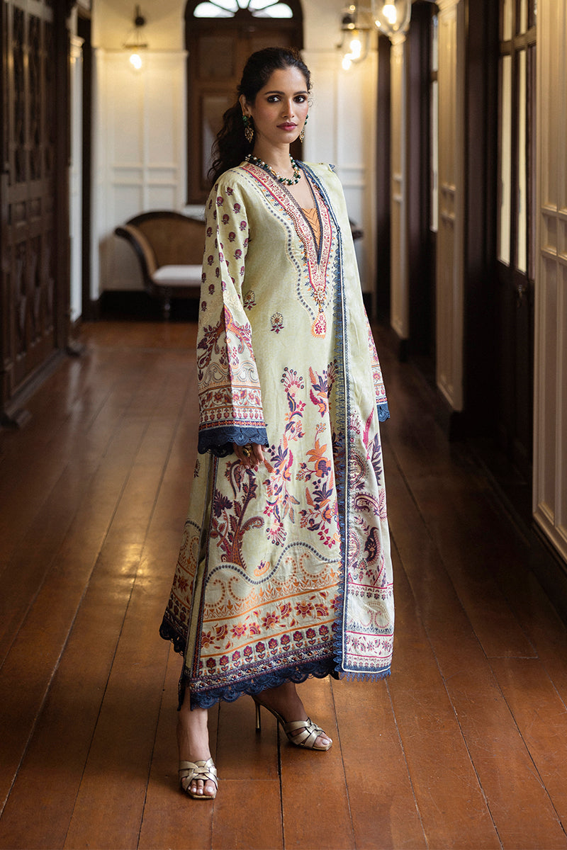 Letizia -Seraph Jacquard Lawn `25 - Mushq