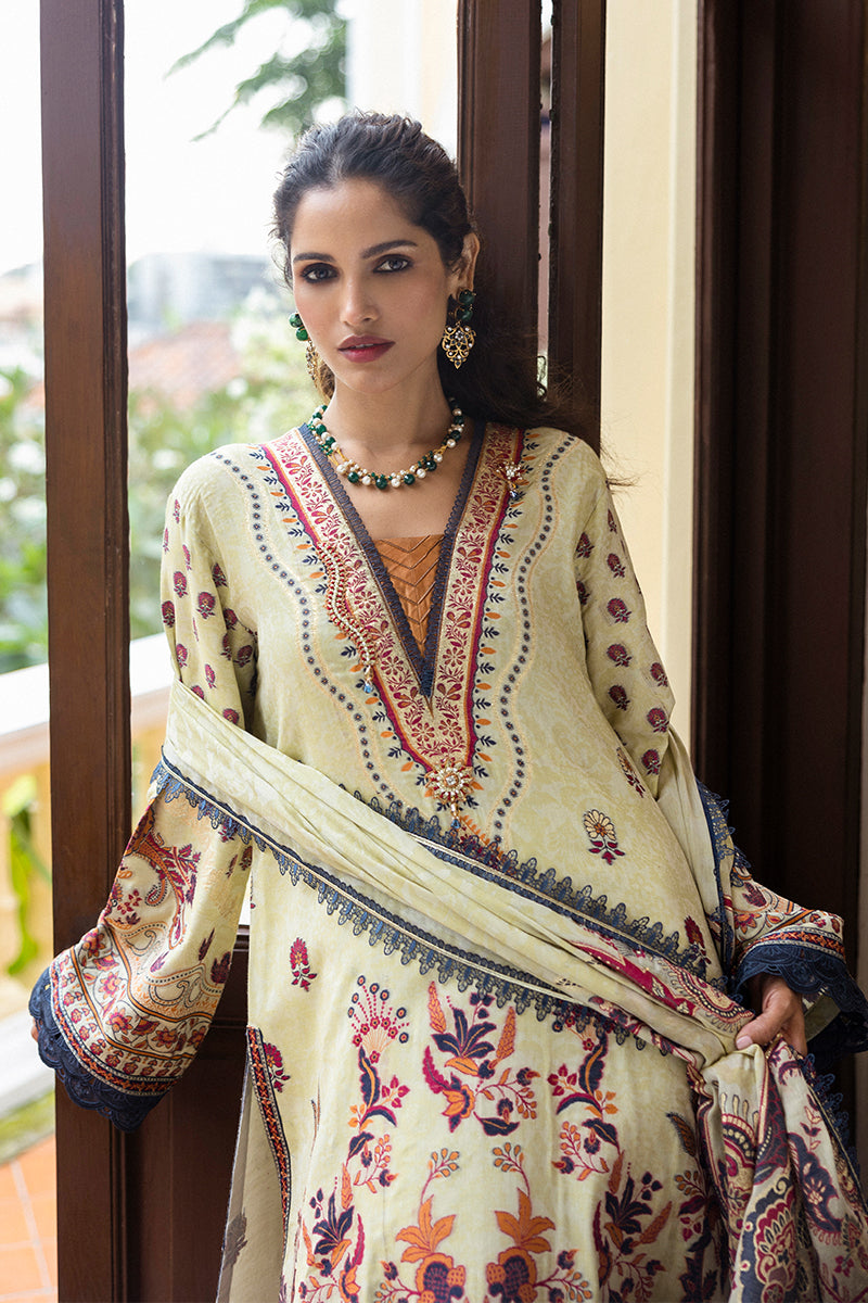 Letizia -Seraph Jacquard Lawn `25 - Mushq