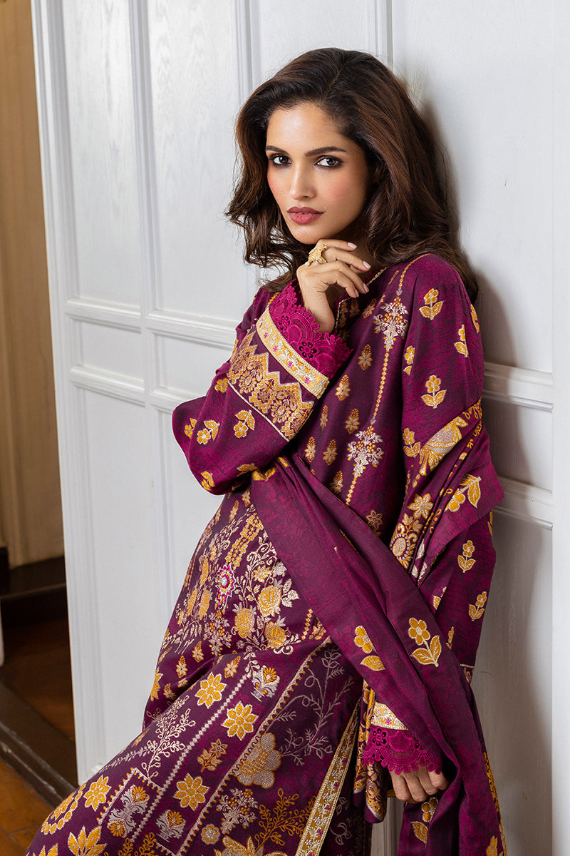 Eleanor -Seraph Jacquard Lawn `25 - Mushq