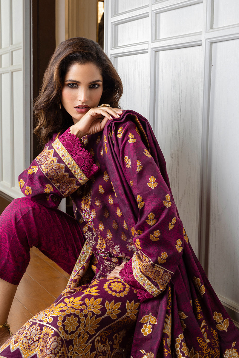 Eleanor -Seraph Jacquard Lawn `25 - Mushq