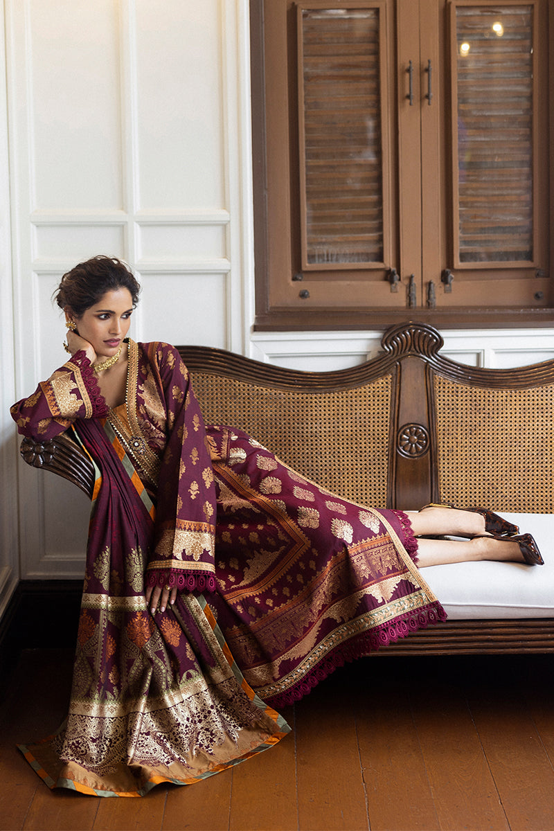 Morphea -Seraph Jacquard Lawn `25 - Mushq