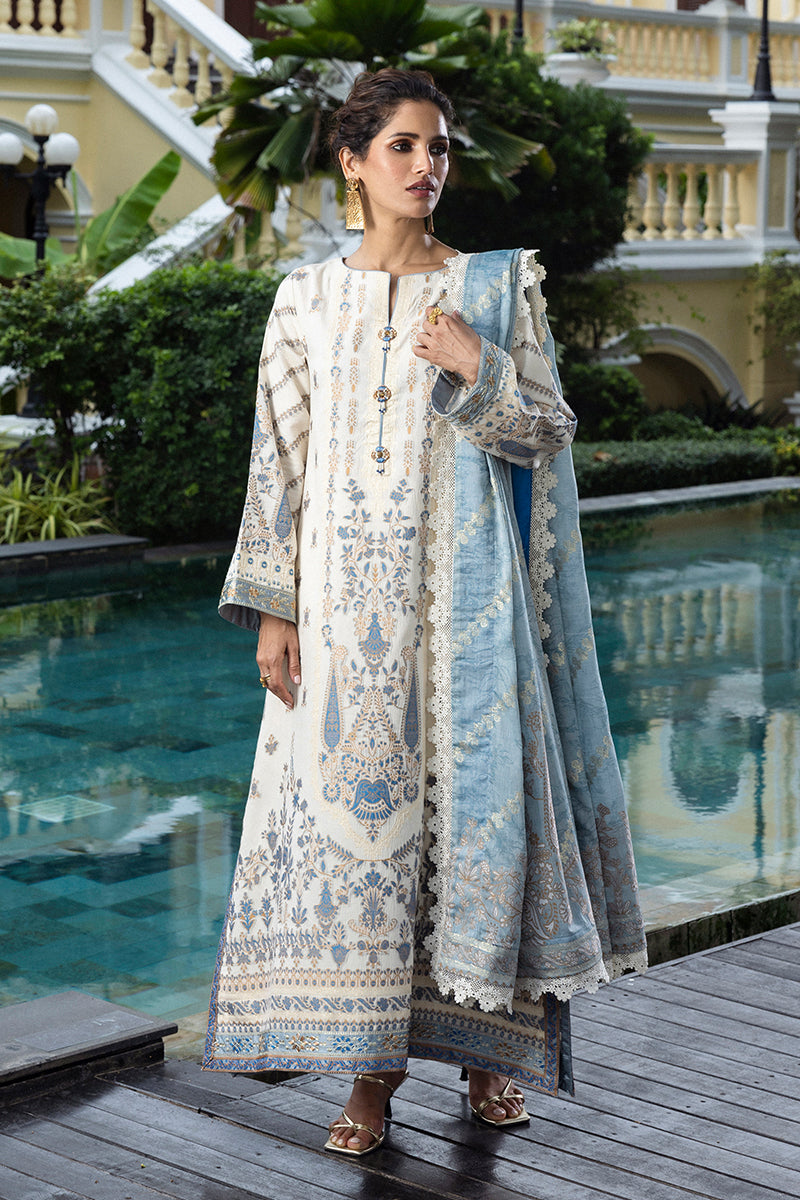 Calafia -Seraph Jacquard Lawn `25 - Mushq