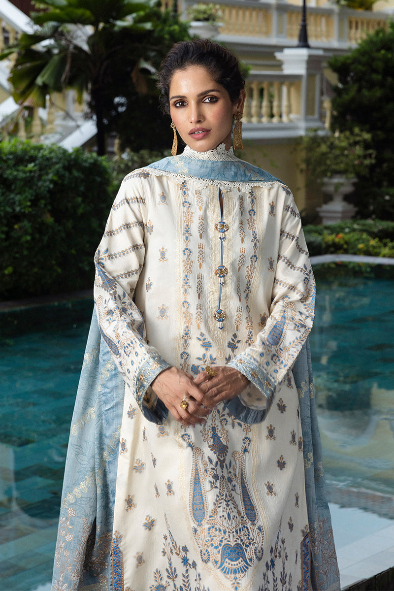 Calafia -Seraph Jacquard Lawn `25 - Mushq