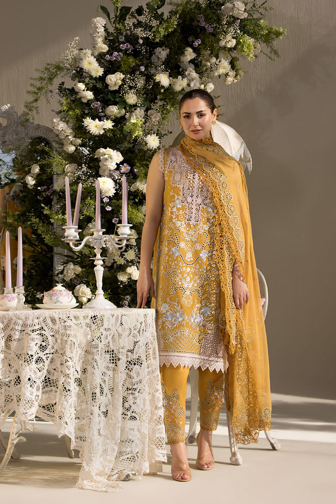 6B - Luxury Lawn Unstitched - Sobia Nazir