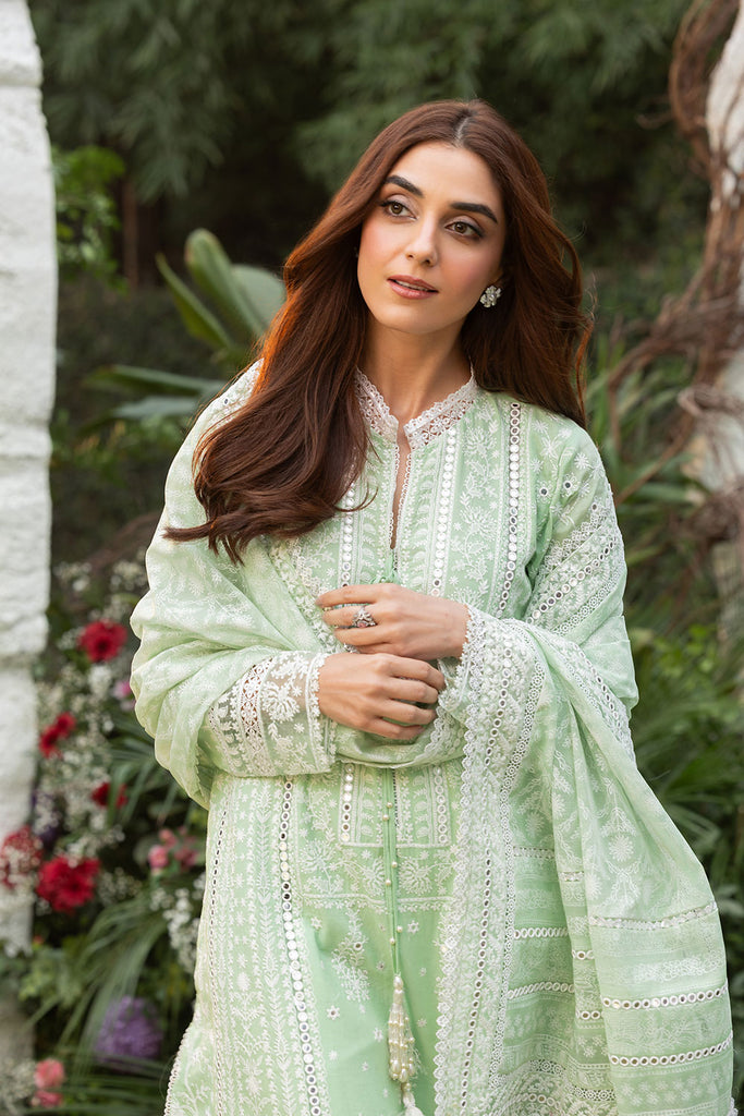 7B - Luxury Lawn Unstitched - Sobia Nazir