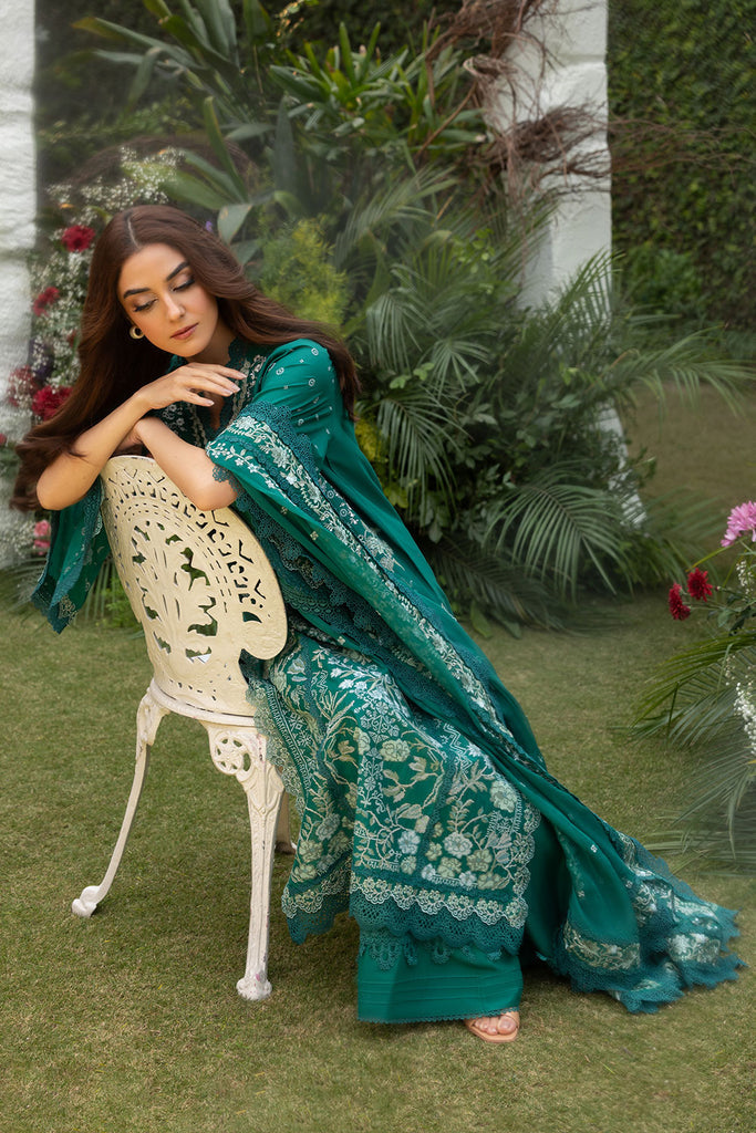 8B - Luxury Lawn Unstitched - Sobia Nazir