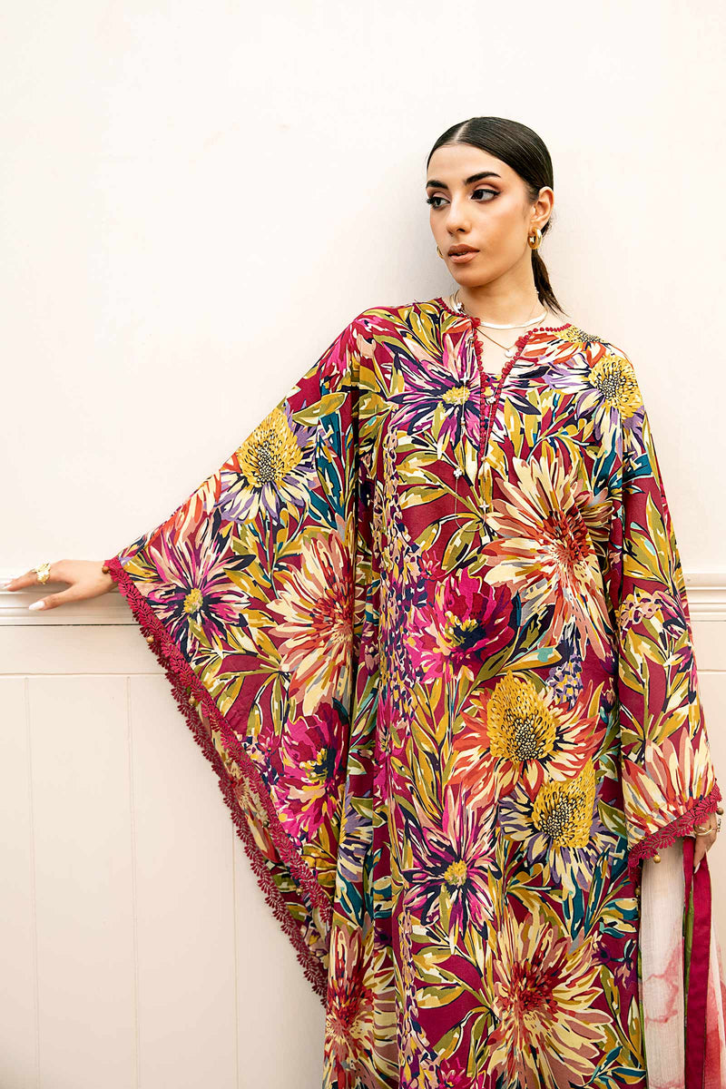 D03-B - M Basics Unstitched Lawn- Maria B