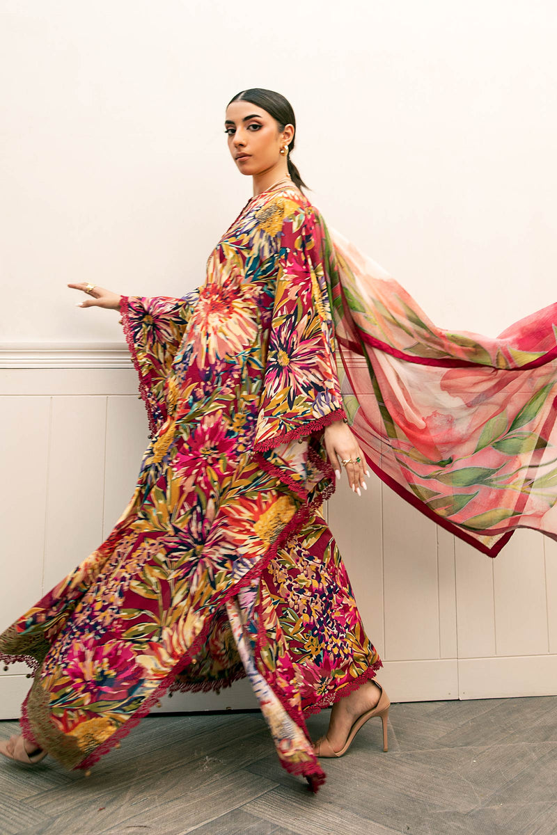 D03-B - M Basics Unstitched Lawn- Maria B