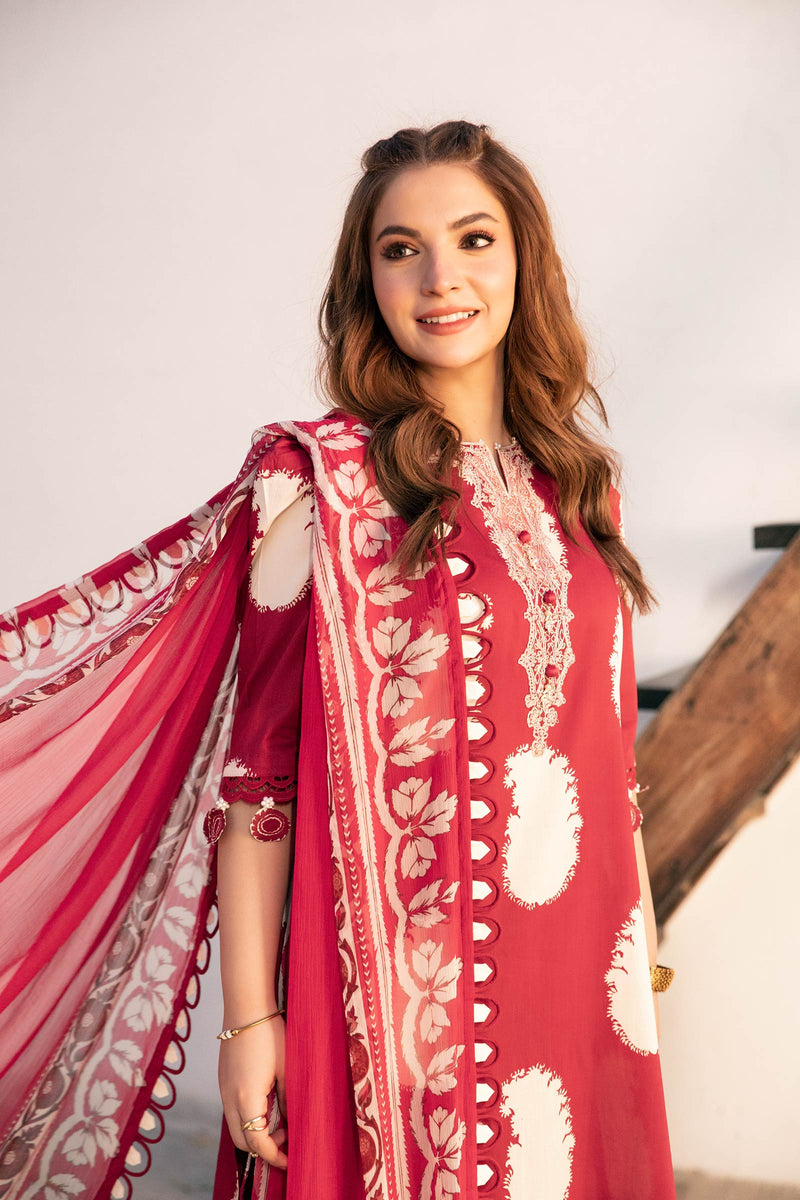 D11-A - M Basics Unstitched Lawn- Maria B