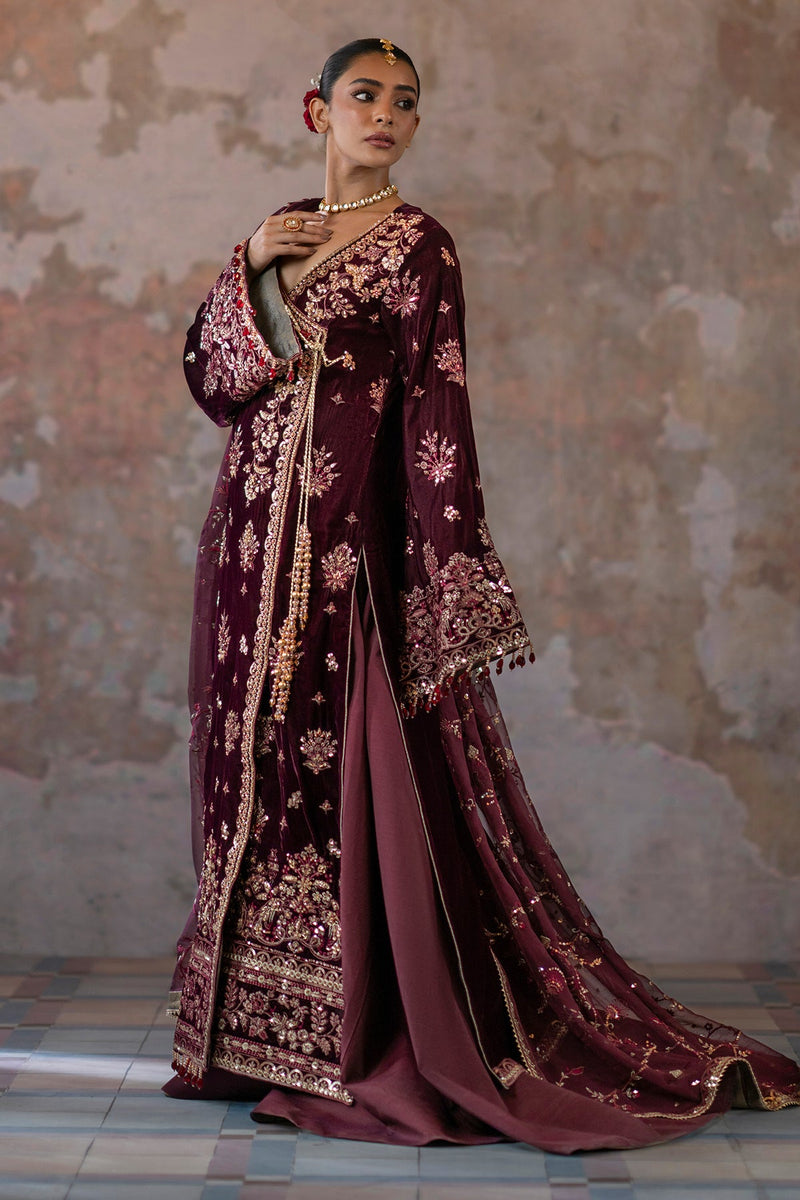 Tanish - Saanjh Unstitched velvet - Emaan Adeel