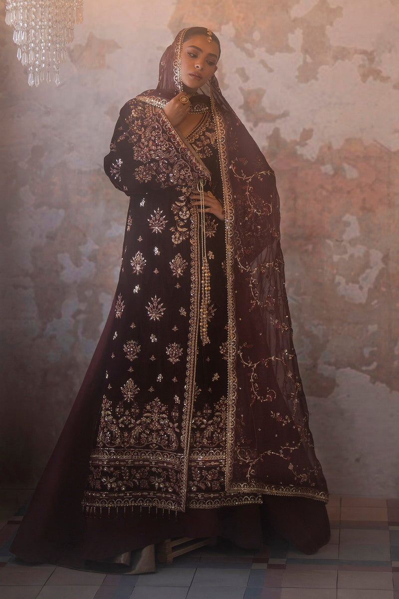 Tanish - Saanjh Unstitched velvet - Emaan Adeel