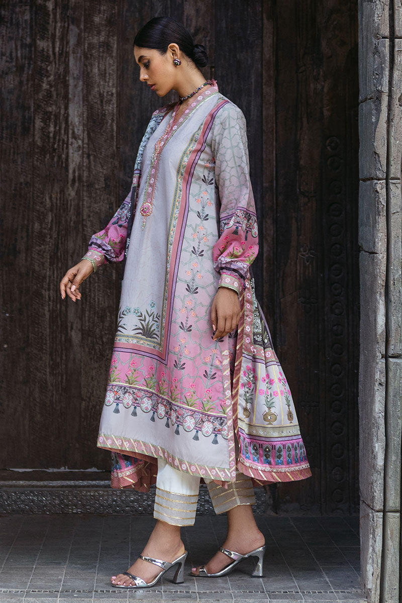 Pewter - Nirvana Unstitched Silk - Mushq